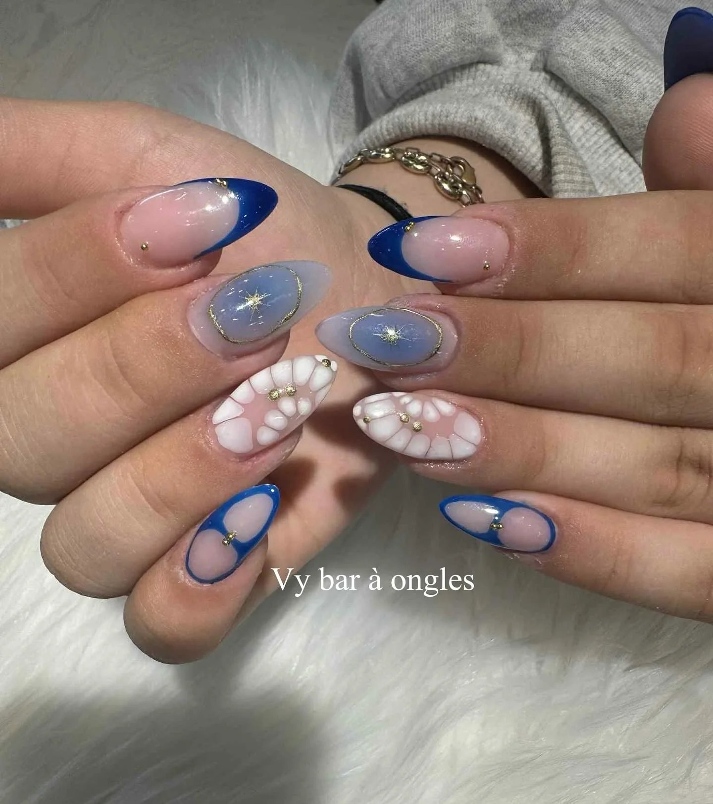 Manucure nude en gel